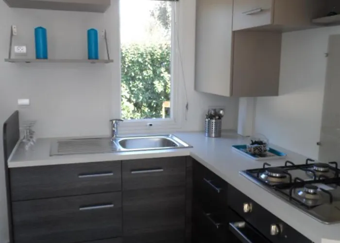 Mobil 6 Personnes Et Pins 캠프장